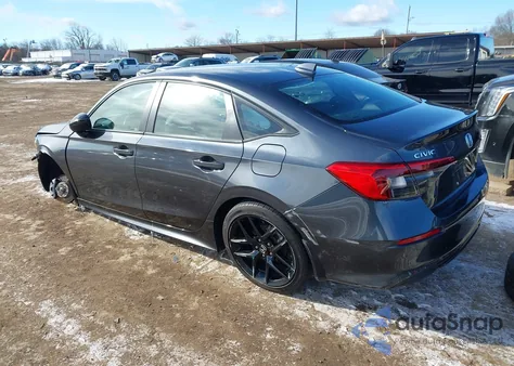 2024 Honda Civic Sport z USA, uszkodzony, nr VIN 2HGFE2F56RH591892